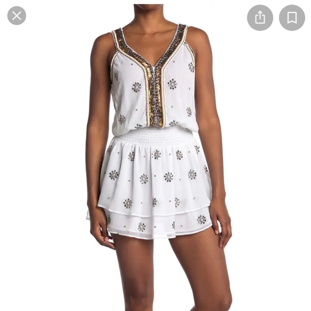 Ramy Brook Penelope White Dress